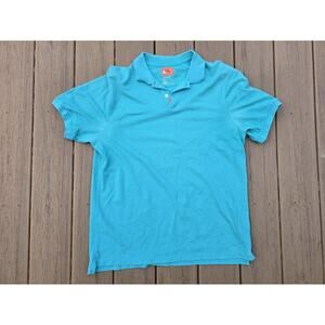 The Nike Polo Mens Medium Teal Dri-Fit Used